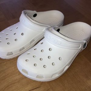 White Crocs